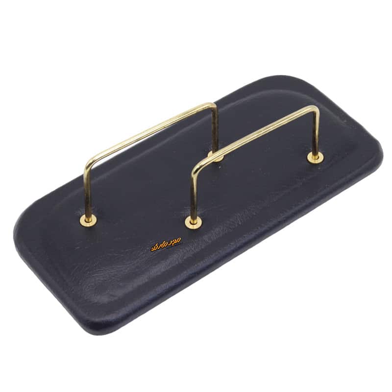 سرویس اداری رومیزی کد 3 مشکی چرم چوب (6)