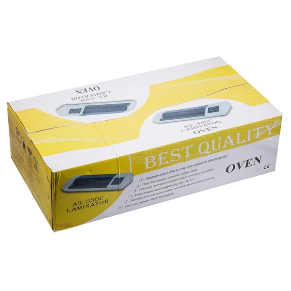 دستگاه پرس کارت و لمینت سایز OVEN 330C A3 (7)