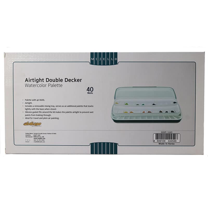 پالت حرفه ای آبرنگ 40 خانه میشن (5)