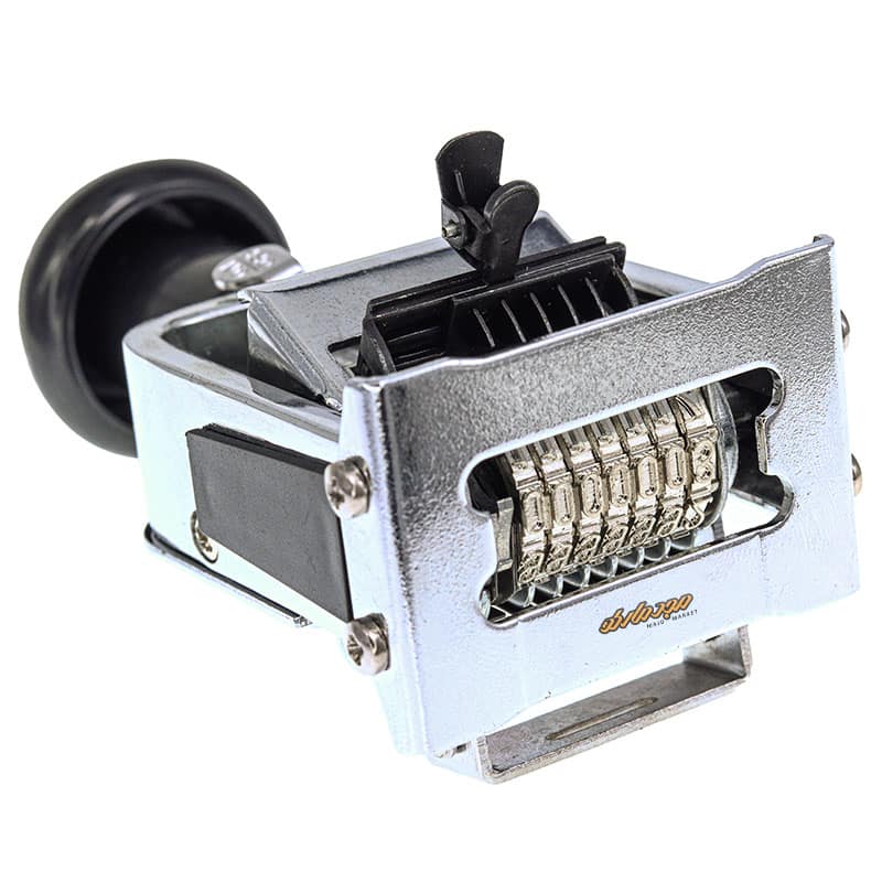 مهر شماره زن (نمراتور) 7رقم اتوماتیک لاتین مدل BRIGHT OFFICE 8607 (1)