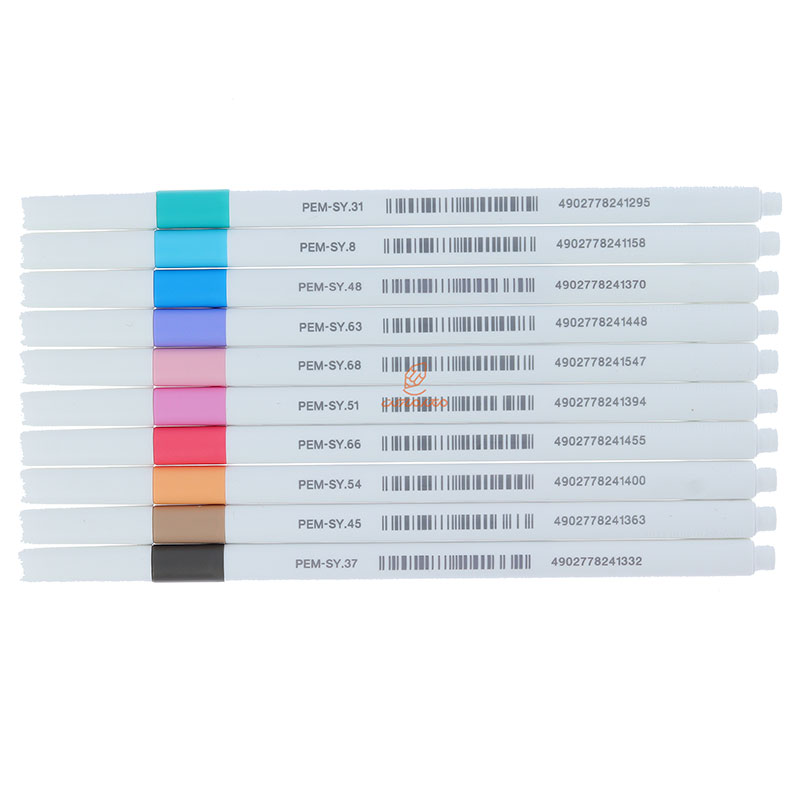 ست روان نویس 10 رنگ ایموت EMOTT - NO.2 یونی UNI (12)