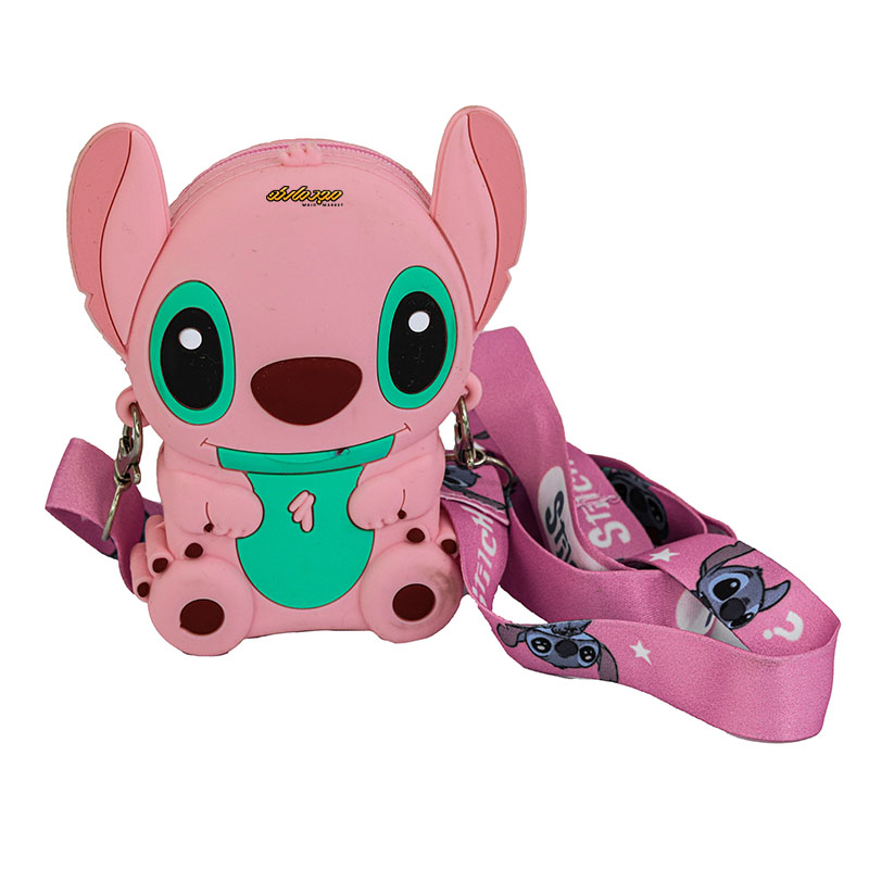 کیف سیلیکونی صورتی طرح کوالا