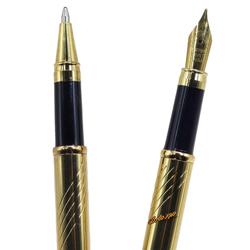 سرویس اداری رومیزی کد 5 مشکی چرم چوب (13)