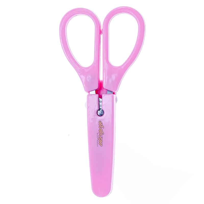 قیچی فانتزی غلاف دار صورتی طرح یونیکورن کیکو کد 471 (3)