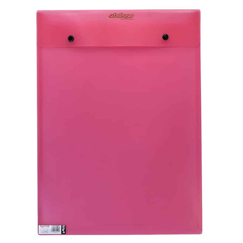 پوشه دکمه دار ارکید A3 قرمز 124 پاپکو