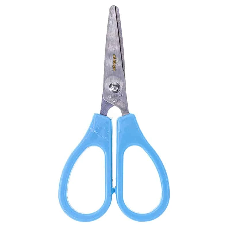 قیچی فانتزی غلاف دار آبی کیکو کد 371 (2)