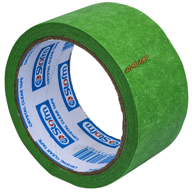 چسب کاغذی پهن سبز HL-169 استورم