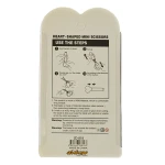 قیچی فانتزی غلاف دار صورتی طرح کیتی ZD-818 (1)