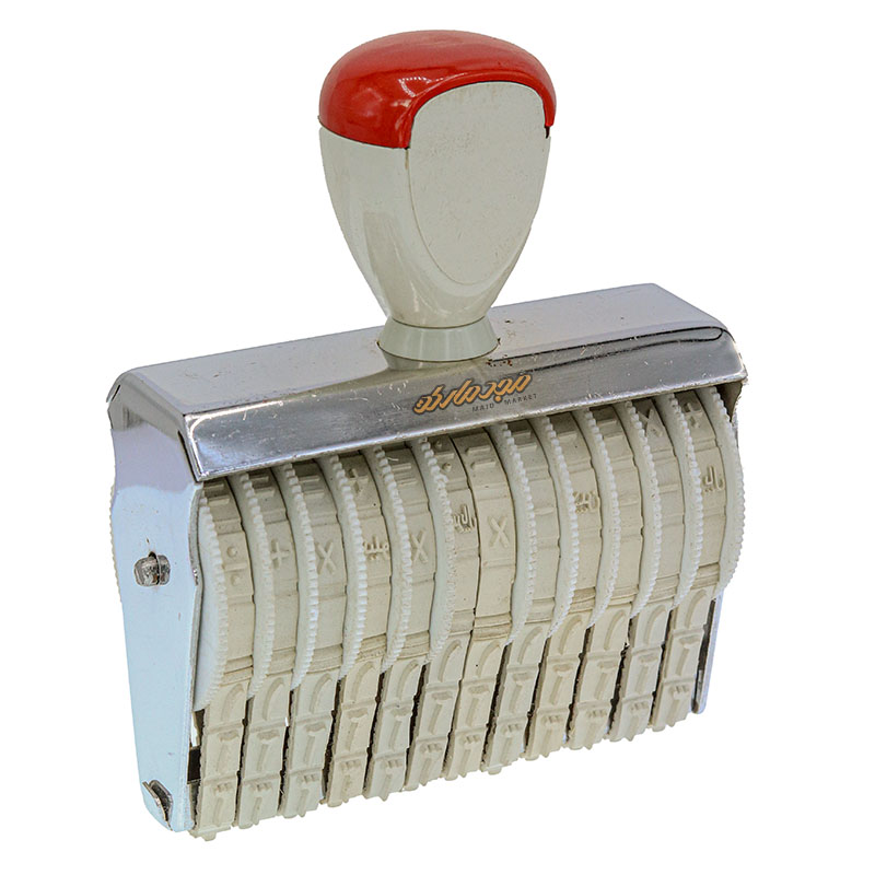 دستگاه مهر 9 میل 12 رقم طرح شاینی (5)