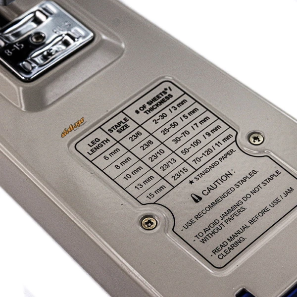 منگنه صحافی کانگرو آبی سفید مدل KANGARO DS-23 S 15 FL (2)