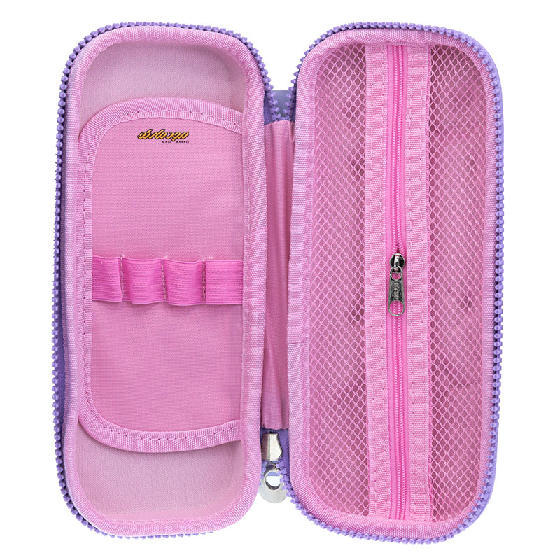 جامدادی بنفش طرح پری دریایی برجسته 6532 (1)