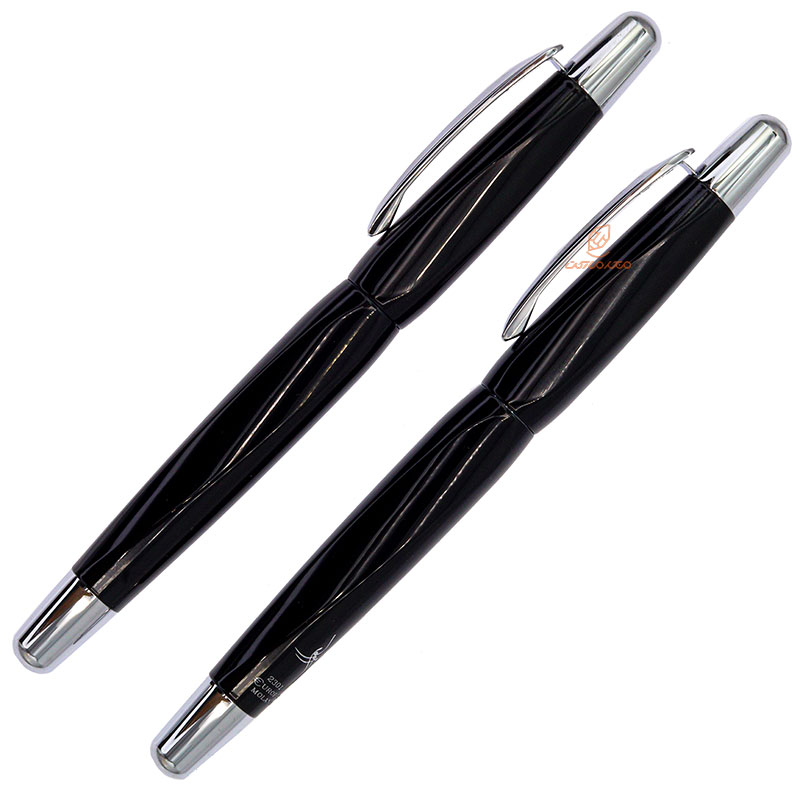 ست خودنویس روان نویس مشکی یوروپن مدل MOLANA (14)