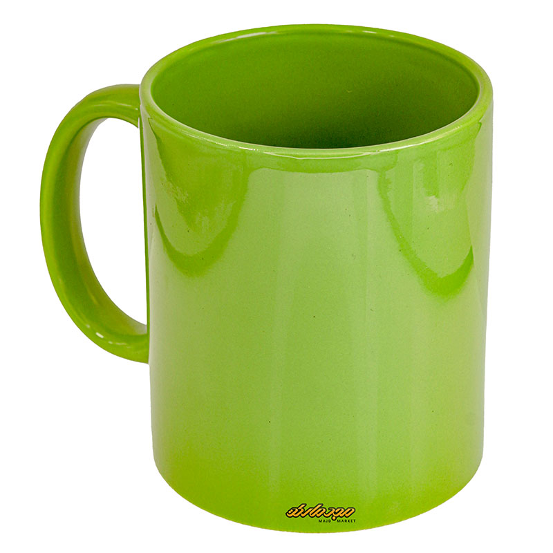 ماگ سبز ساده (2)