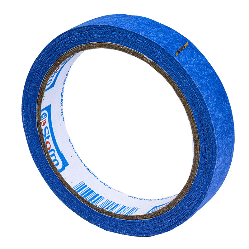 چسب کاغذی باریک آبی HL-167 استورم