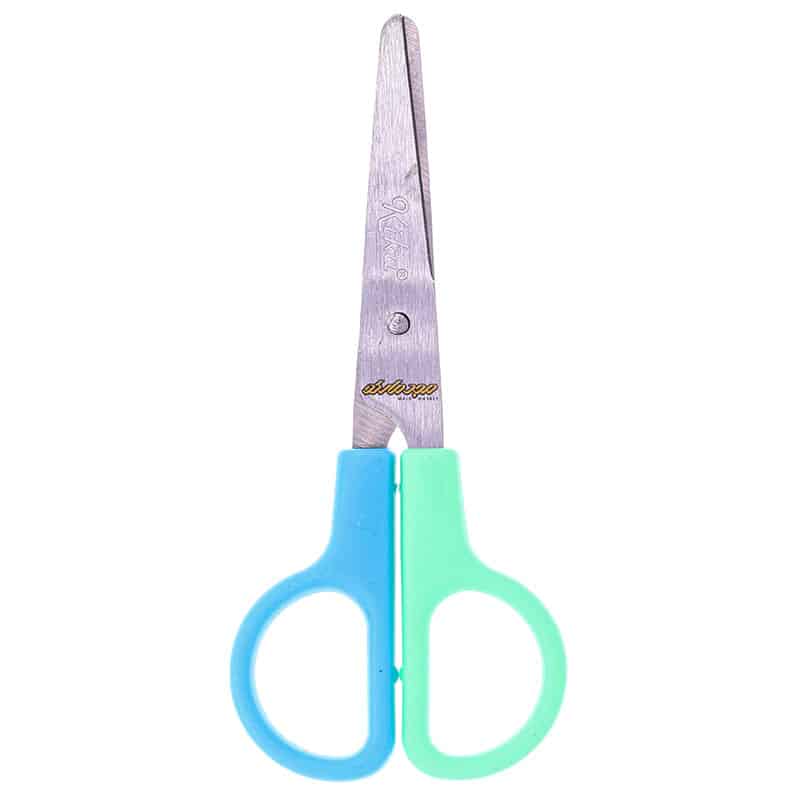 قیچی فانتزی غلاف دار سبز طرح کره زمین کیکو کد 671 (3)