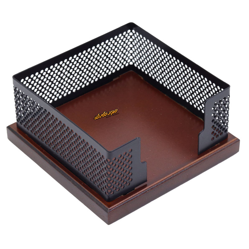 سرویس اداری رومیزی چوب و فلز قهوه ای کد 7 شهاب تحریر (5)