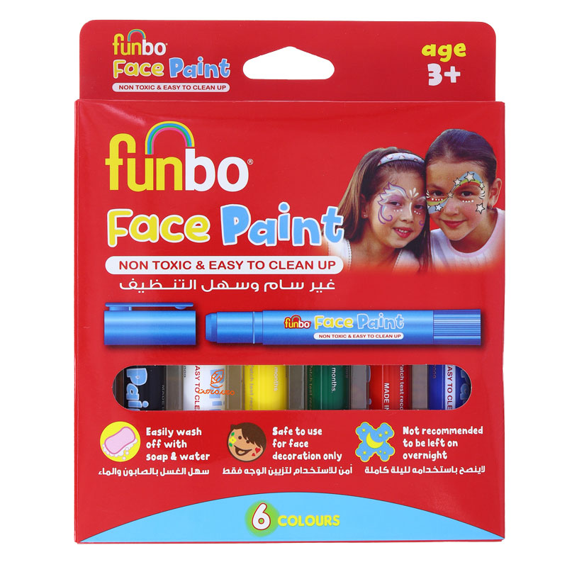 ست گریم 6 رنگ فانبو FUNBO
