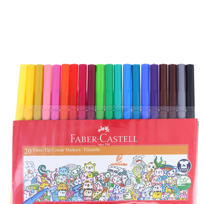ماژیک رنگ آمیزی 20 رنگ فابر کاستل FABERCASTELL (3)