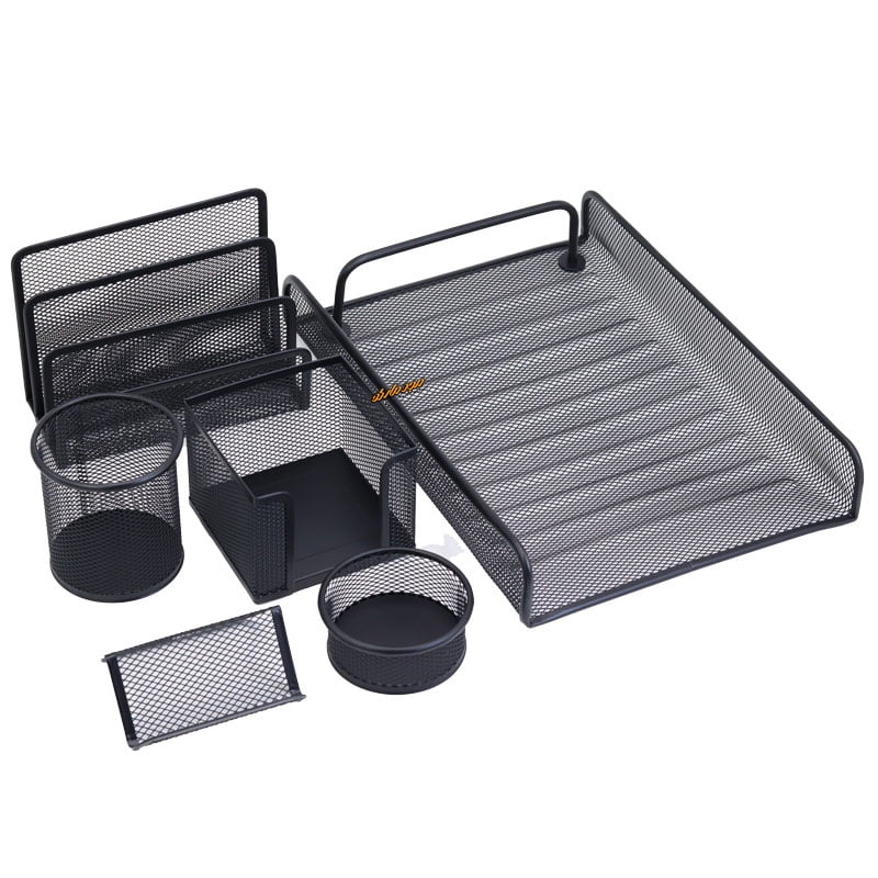 سرویس اداری رومیزی توری فلزی 6 تکه 63580 DGG