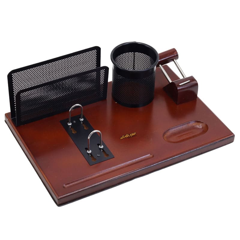 سرویس رومیزی چوب و فلز 1 تکه Z5