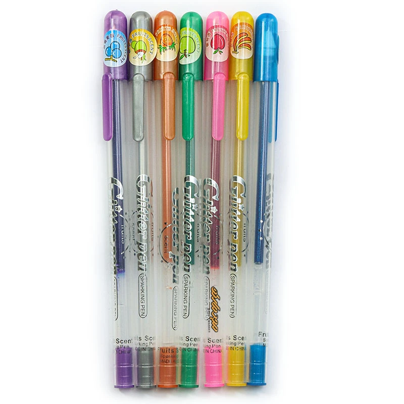 خودکار 7 رنگ اکلیلی میوه ای لیدر GP-801-7 (1)