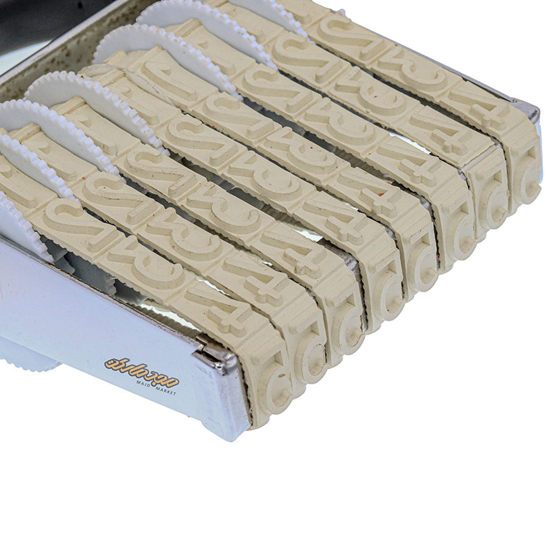 دستگاه مهر 18 میل 8 رقم طرح شاینی (1)