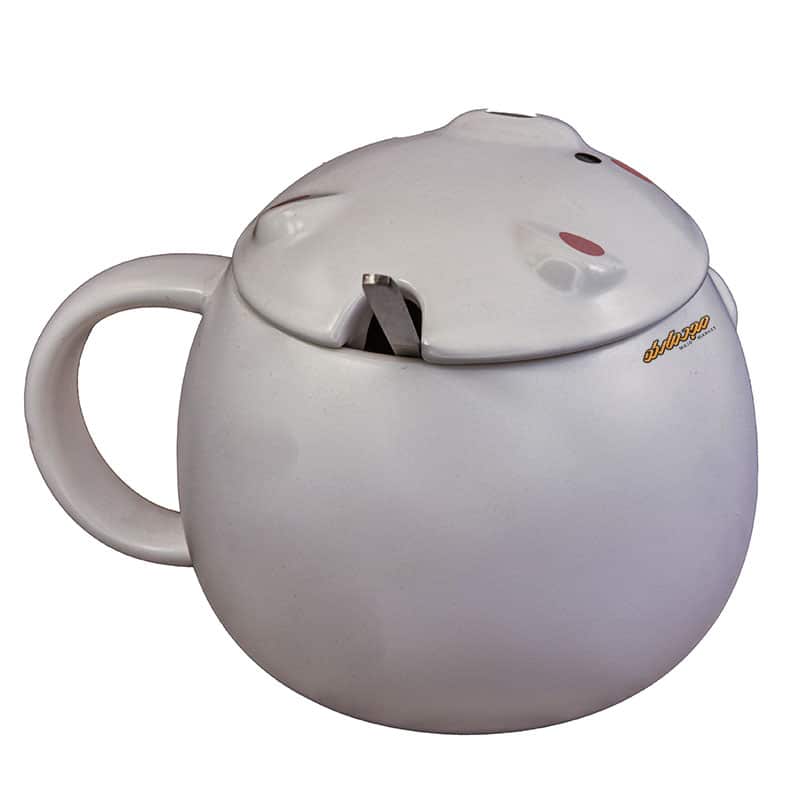 ماگ فانتزی سفید طرح برجسته خرس قطبی (2)