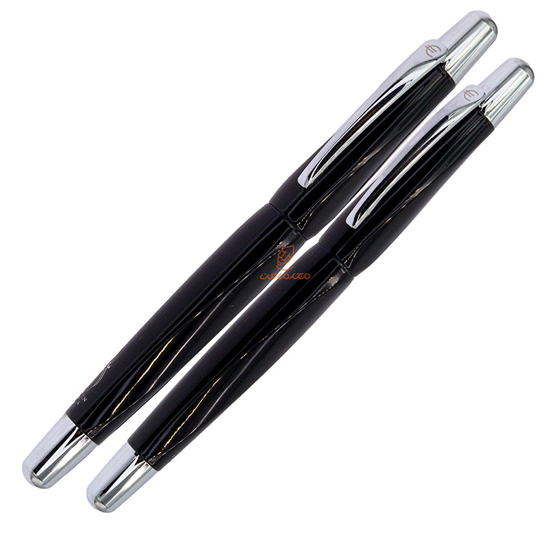 ست خودنویس روان نویس مشکی یوروپن مدل MOLANA (13)