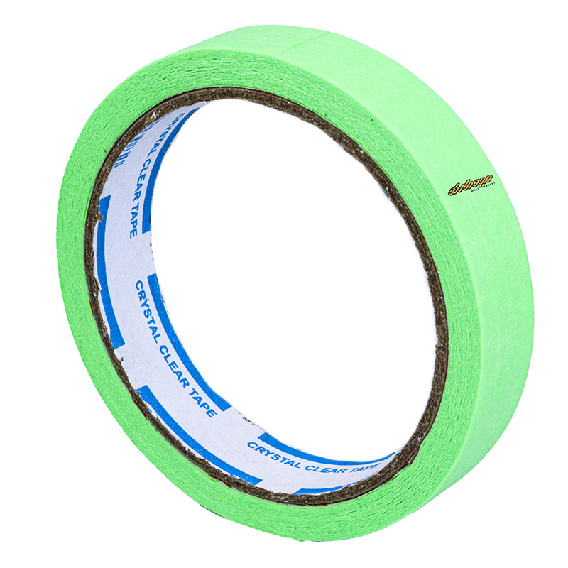 چسب کاغذی باریک سبز روشن HL-167 استورم