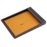 سرویس اداری رومیزی کد 4 قهوه ای سوخته چرم چوب (9)