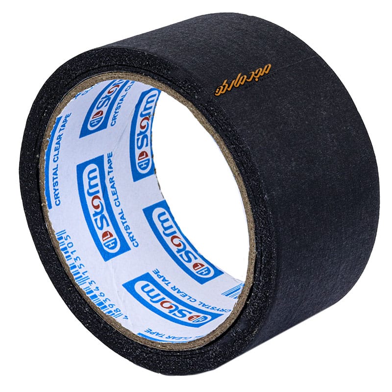 چسب کاغذی پهن مشکی HL-169 استورم