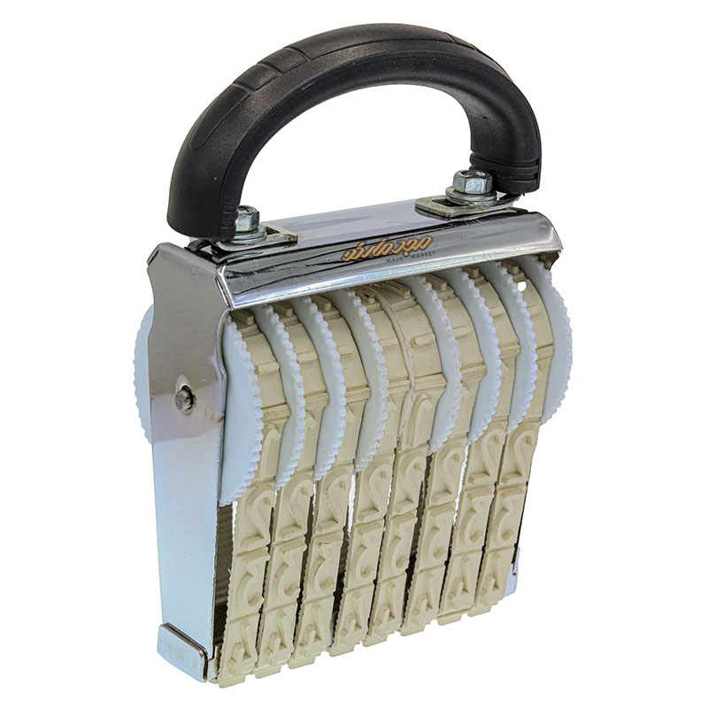 دستگاه مهر 18 میل 8 رقم طرح شاینی (4)