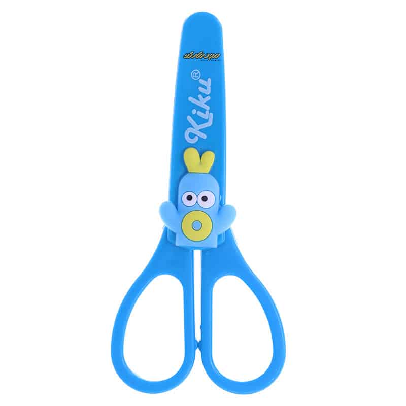 قیچی فانتزی غلاف دار آبی طرح کاکتوس کیکو کد 471