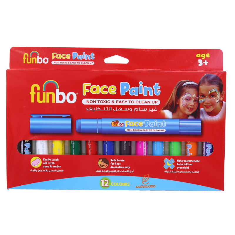 ست گریم 12 رنگ فانبو FUNBO
