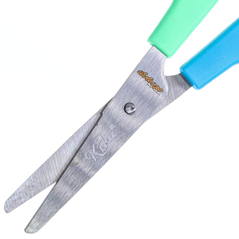 قیچی فانتزی غلاف دار سبز طرح کره زمین کیکو کد 671 (2)