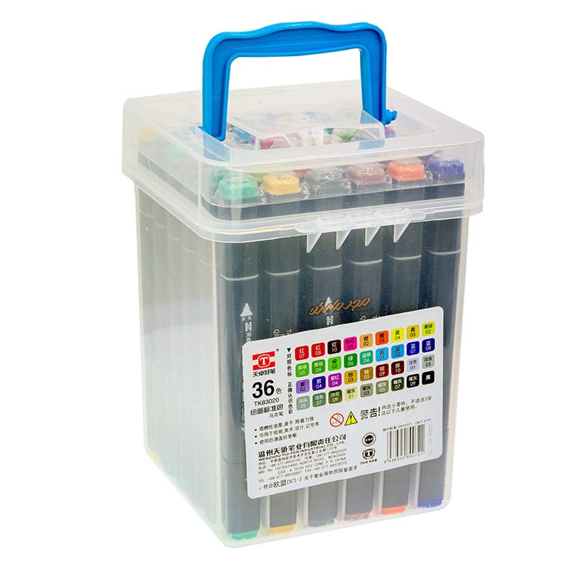 ماژیک راندو 36 رنگ 2 سر نیو تاچ TK83020 (5)