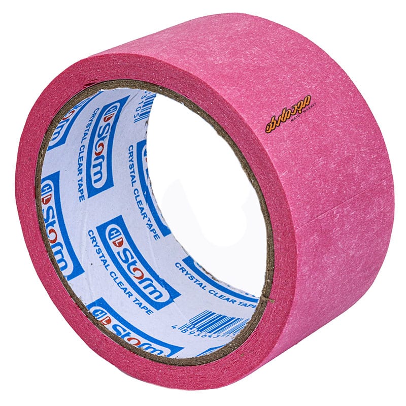 چسب کاغذی پهن صورتی HL-169 استورم