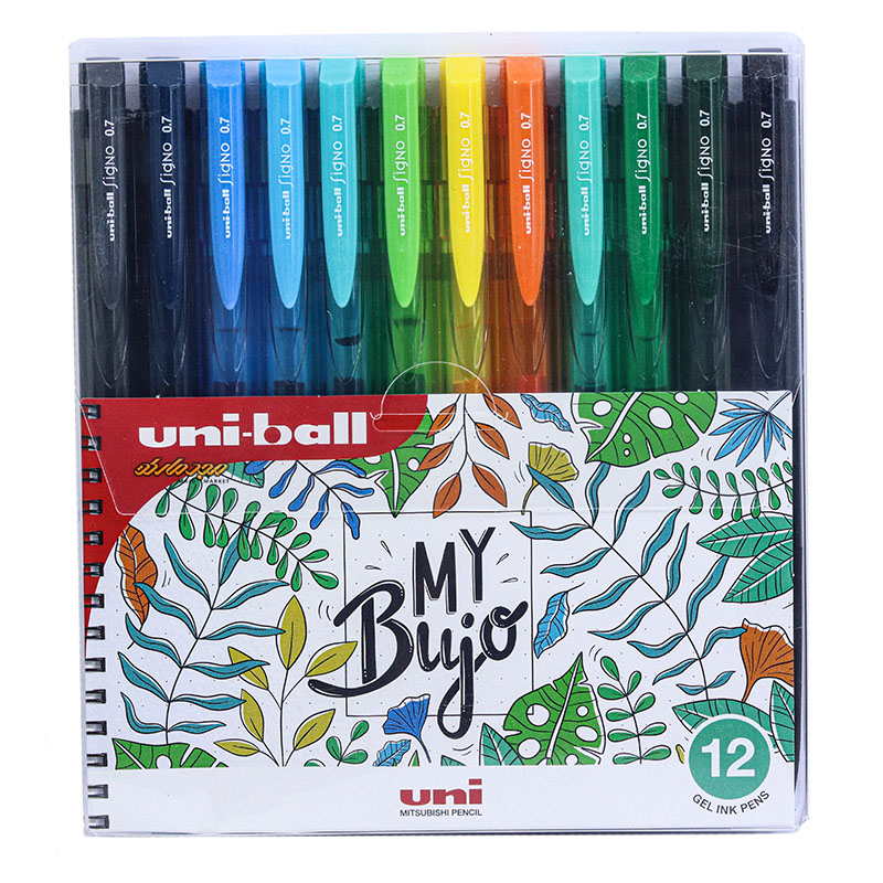 روان نویس فشاری 12 رنگ سیگنو 155N یونی بال UNIBALL