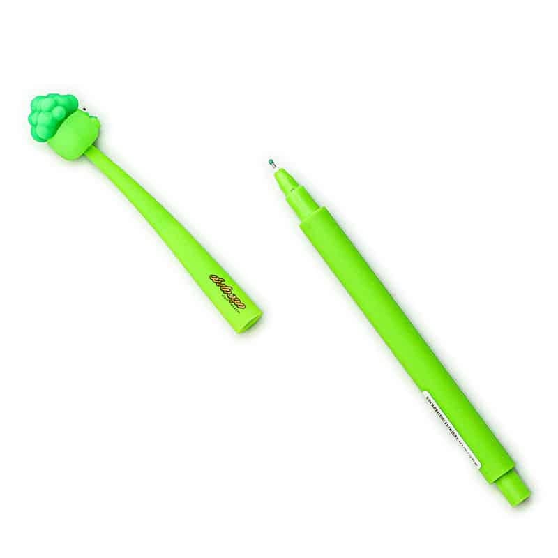 روان نویس فانتزی سبز طرح قلم بروکلی KUKI KK-6692 (2)