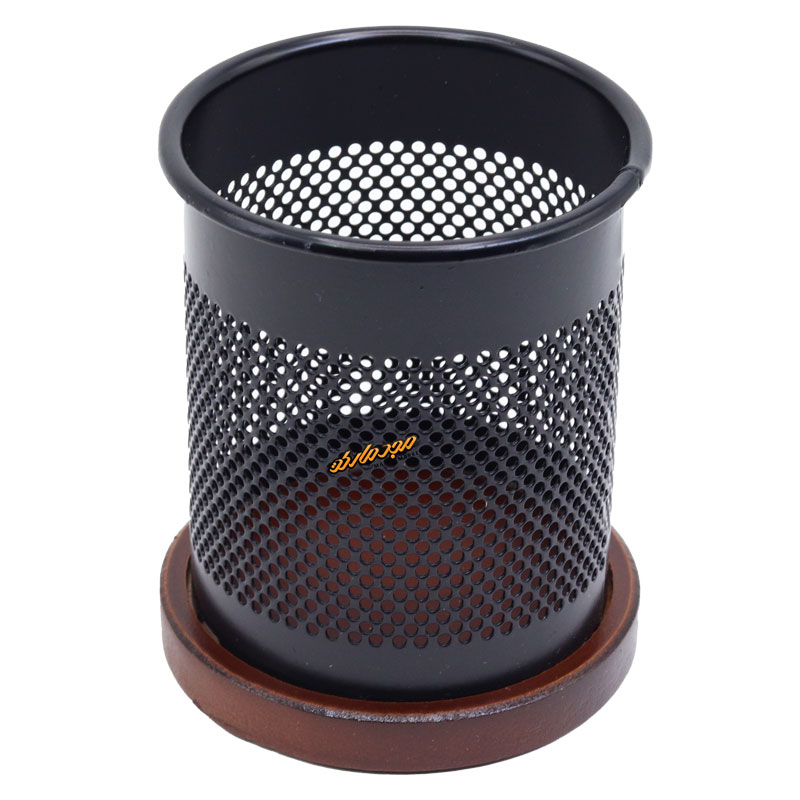 سرویس اداری رومیزی چوب و فلز قهوه ای کد 7 شهاب تحریر (4)