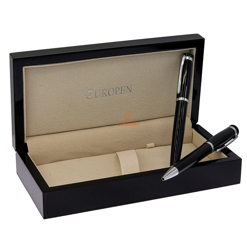 ست خودکار روان نویس مشکی یوروپن مدل NOBEL