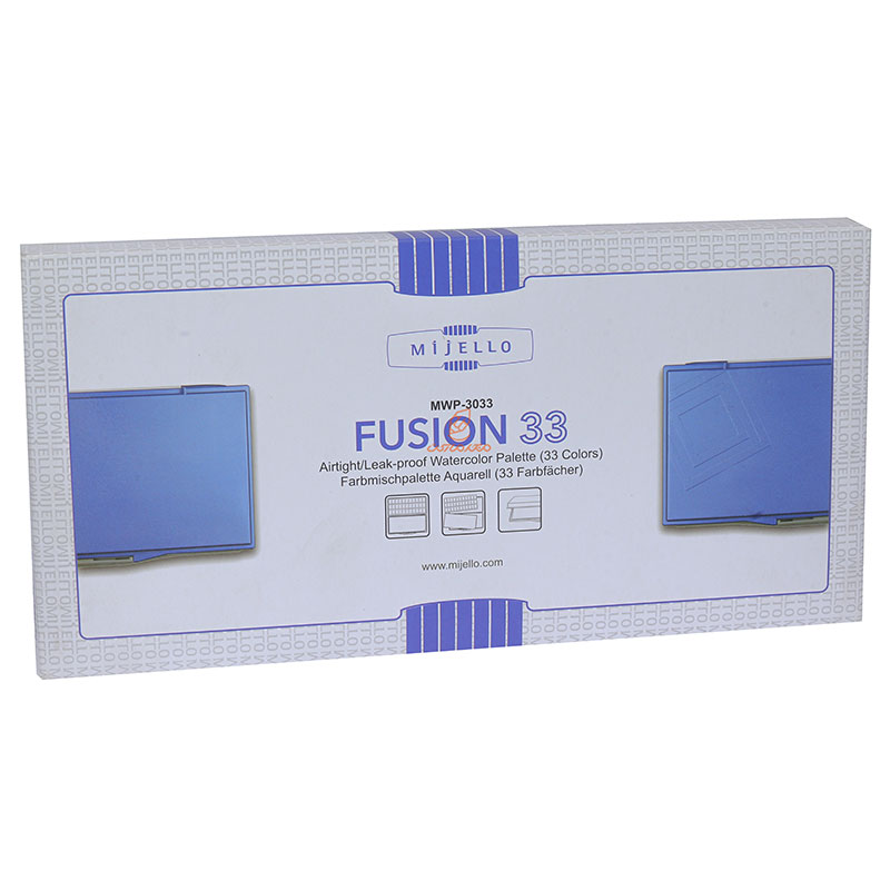 پالت حرفه ای آبرنگ 33 خانه میشن (2)