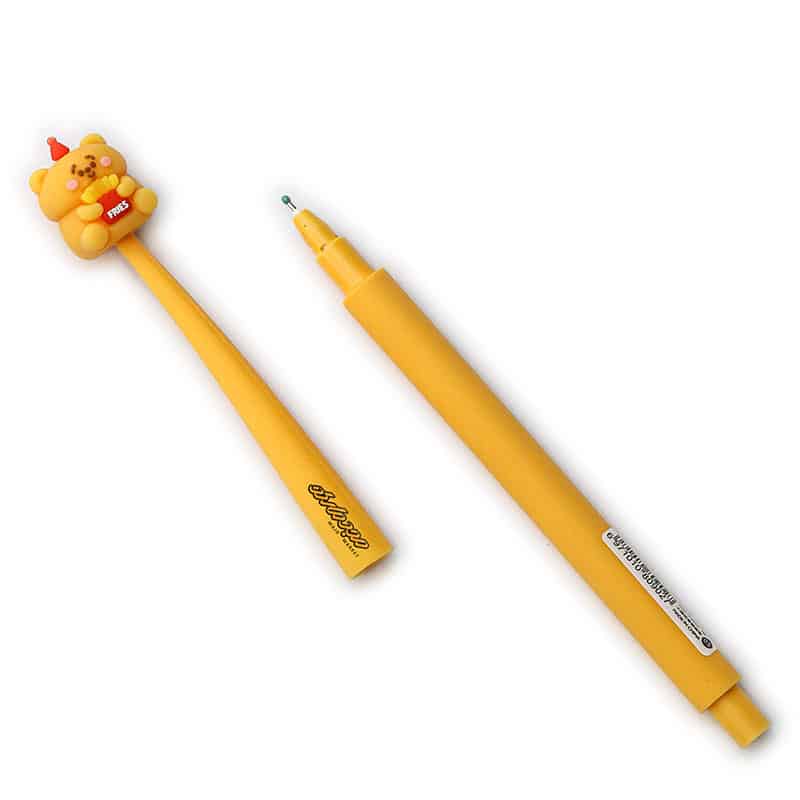 روان نویس فانتزی نارنجی طرح خرس KUKI KK-7902 (1)