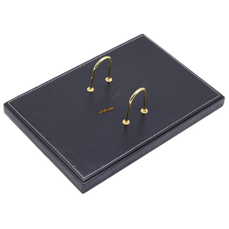 سرویس اداری رومیزی کد 5 مشکی چرم چوب (4)