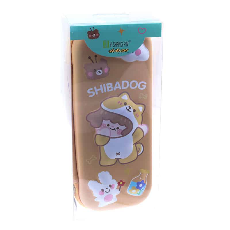 جامدادی کرمی طرح سگ برجسته 6531 (5)