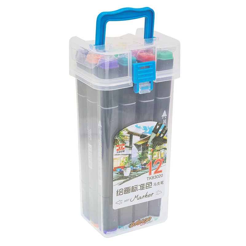 ماژیک راندو 12 رنگ 2 سر نیو تاچ TK83020