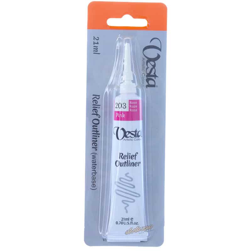 خمیر دورگیر شیشه کد 203 Pink وستا