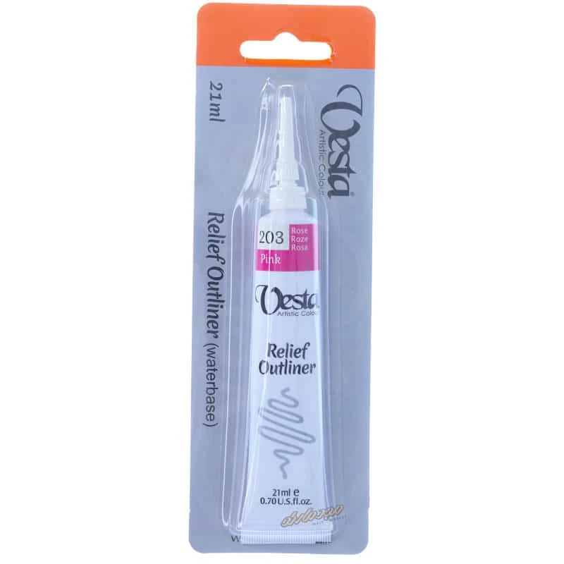 خمیر دورگیر شیشه کد 203 Pink وستا