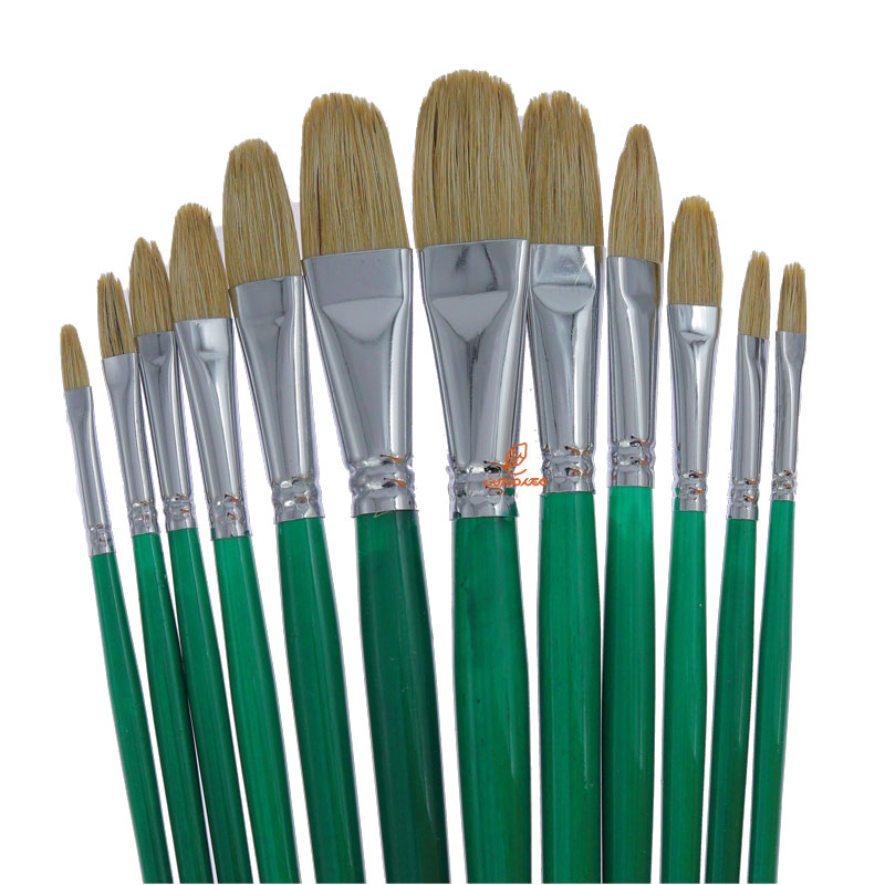 ست قلم مو 12 عددی تخت مو زبر آلما سری 9132 ALMA (4)