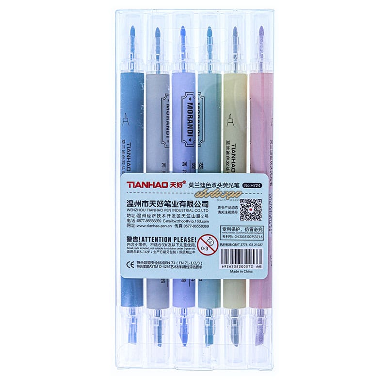 علامت زن دو سر 6 رنگی morandi (4)